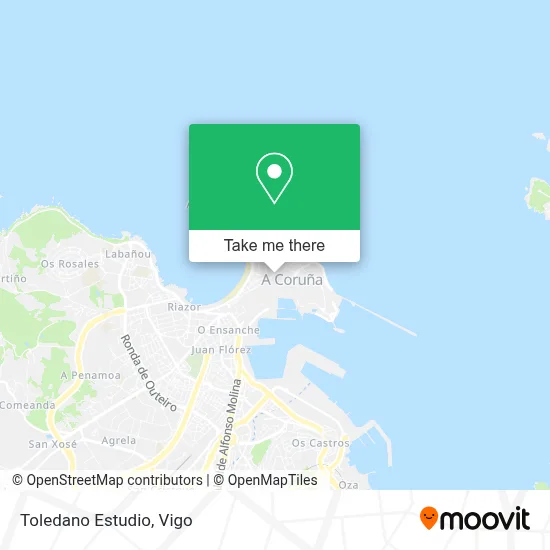 Toledano Estudio map