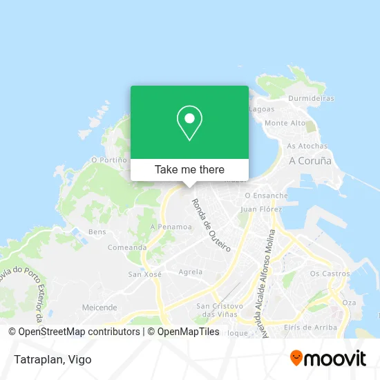Tatraplan map
