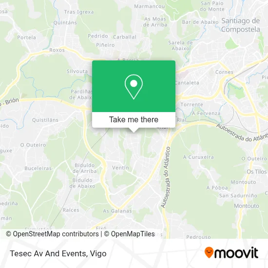 Tesec Av And Events map