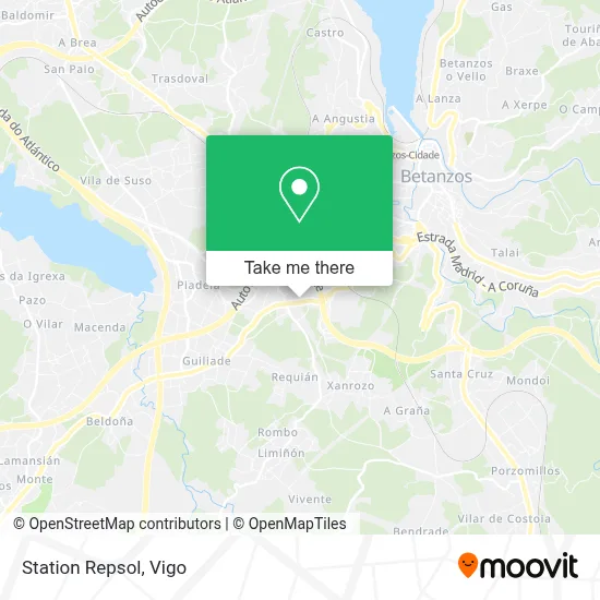 Station Repsol map