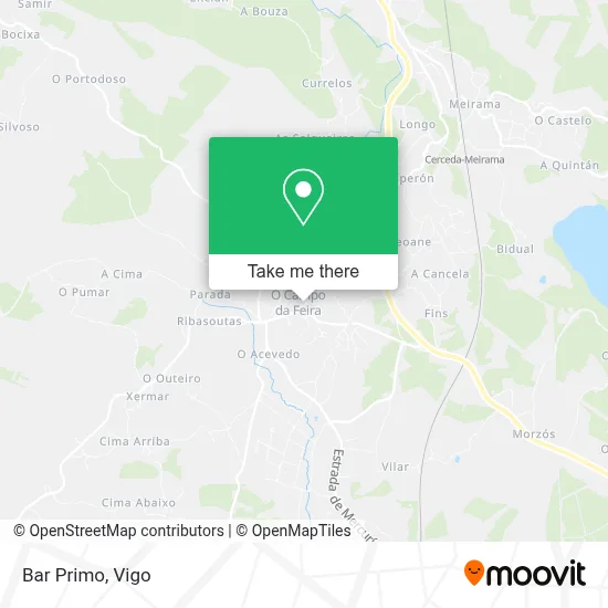 Bar Primo map