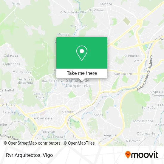 Rvr Arquitectos map