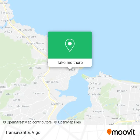 Transavantia map