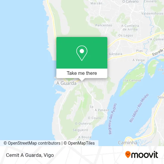 Cemit A Guarda map