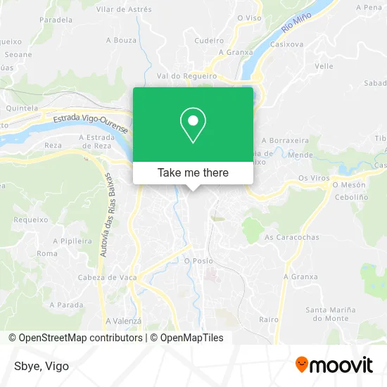 Sbye map