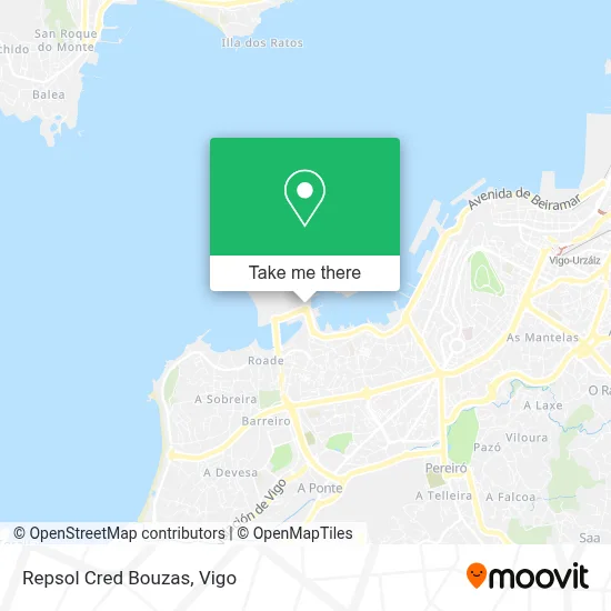 Repsol Cred Bouzas map