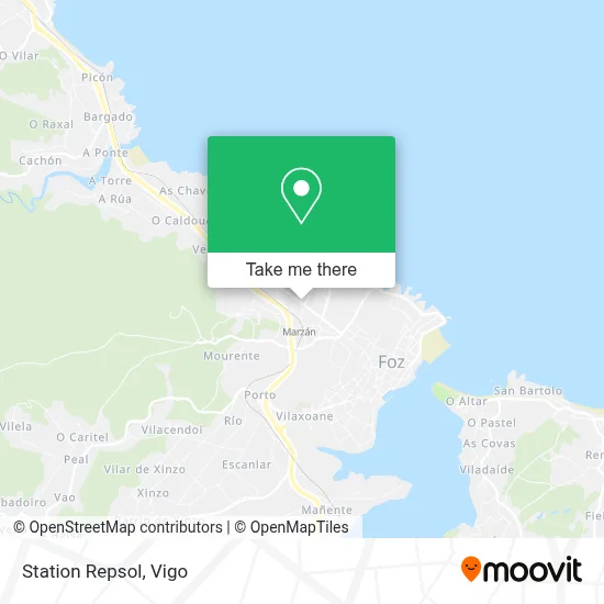 Station Repsol map