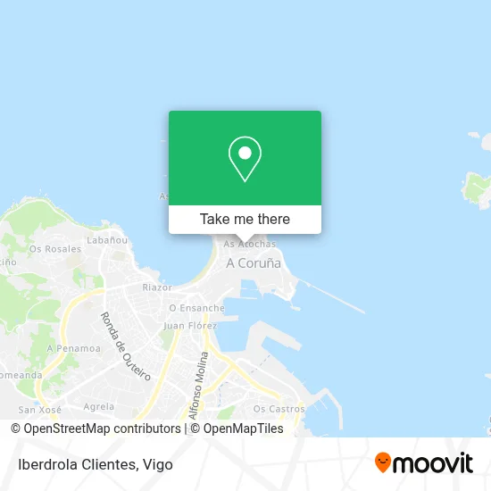 Iberdrola Clientes map