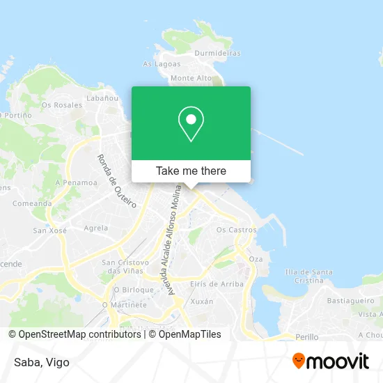 Saba map