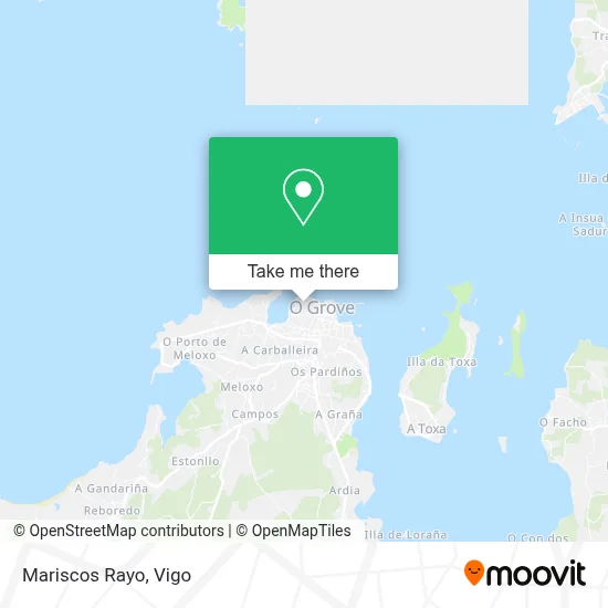 Mariscos Rayo map