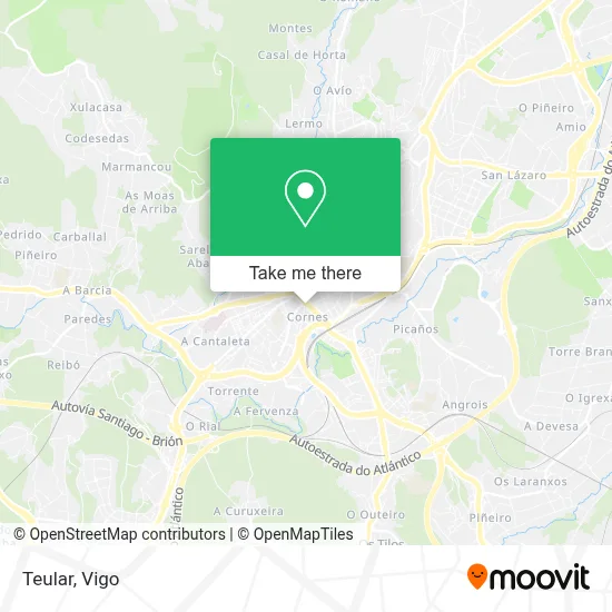Teular map