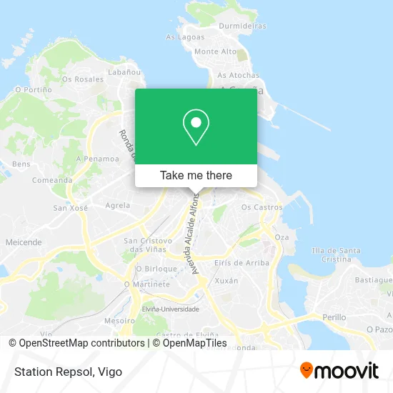 Station Repsol map