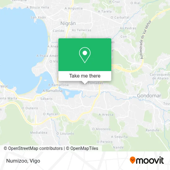 Numizoo map