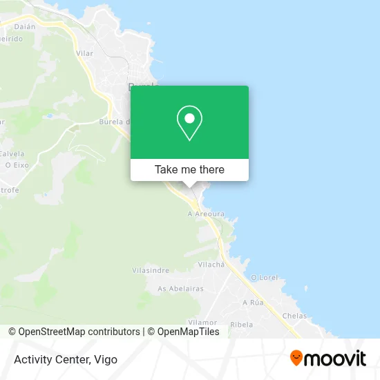 Activity Center map