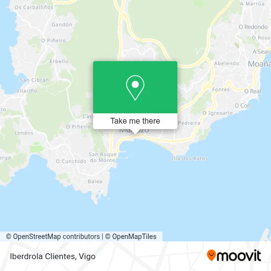 Iberdrola Clientes map
