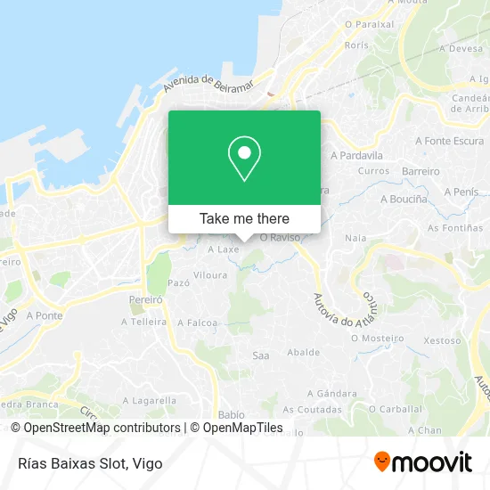 Rías Baixas Slot map