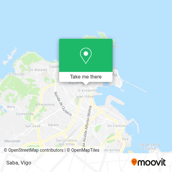 Saba map