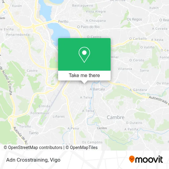 Adn Crosstraining map