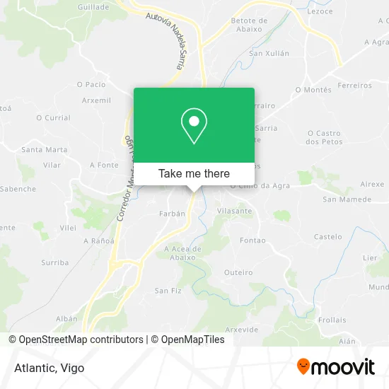 Atlantic map
