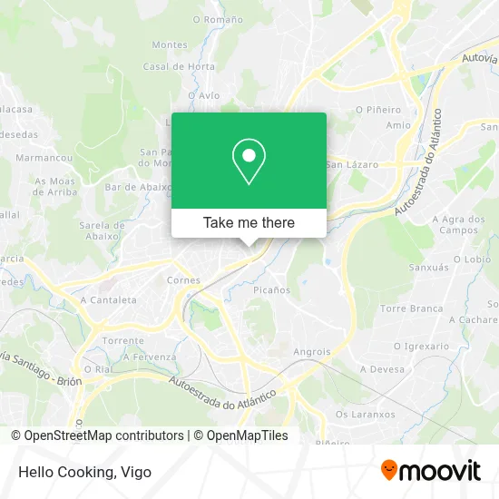 Hello Cooking map