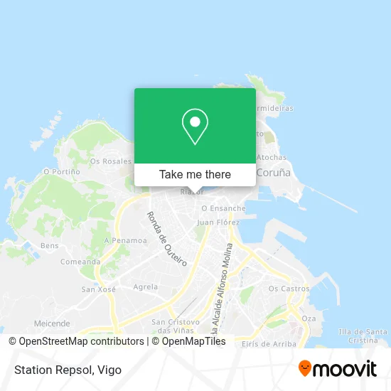 Station Repsol map