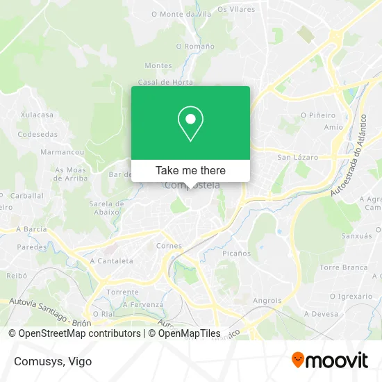 Comusys map