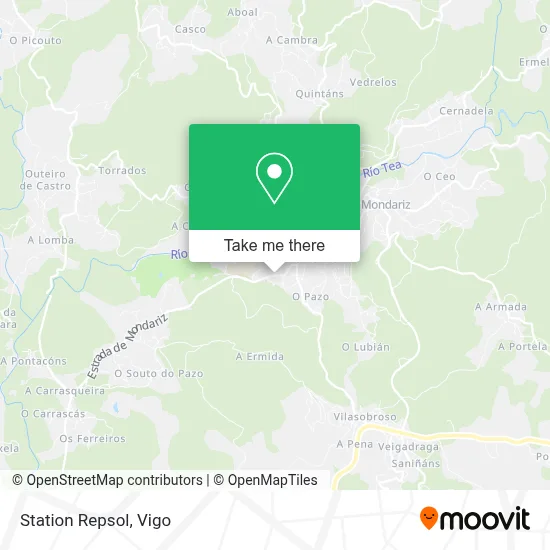Station Repsol map