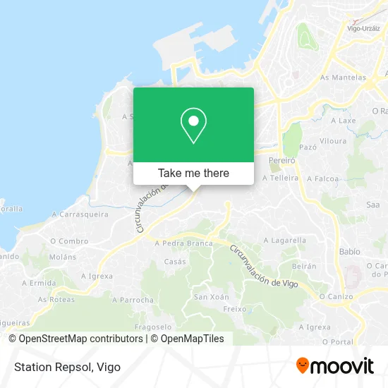 Station Repsol map