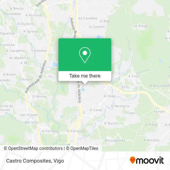 Castro Composites map