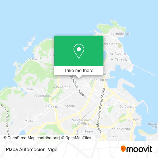 Placa Automocion map