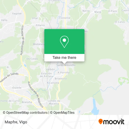 Mapfre map