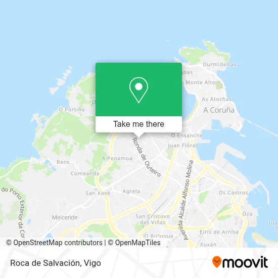 Roca de Salvación map