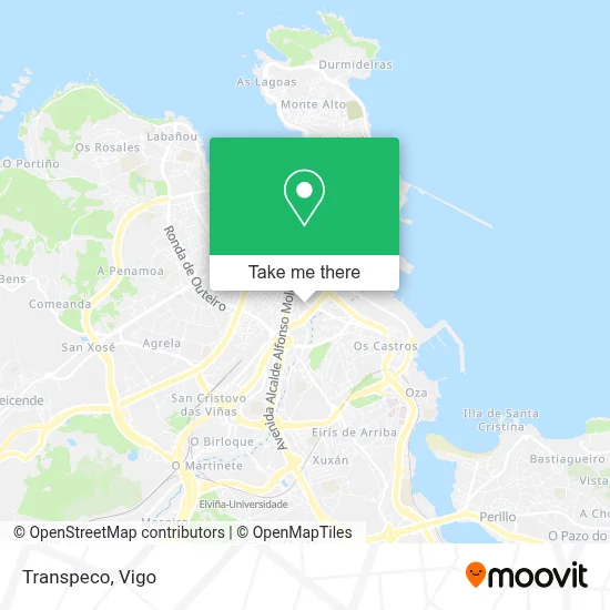 Transpeco map