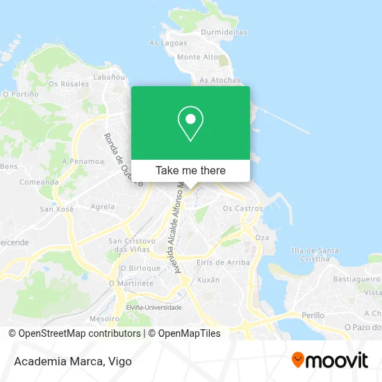 Academia Marca map