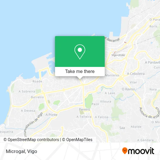 Microgal map
