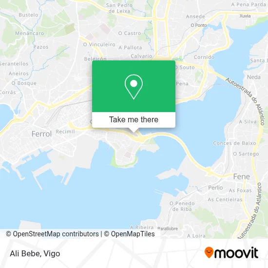 Ali Bebe map