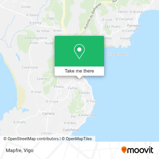Mapfre map