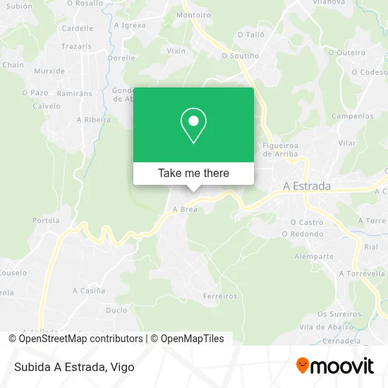 Subida A Estrada map