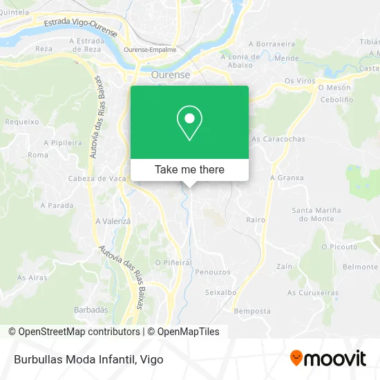 Burbullas Moda Infantil map