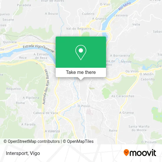 Intersport map