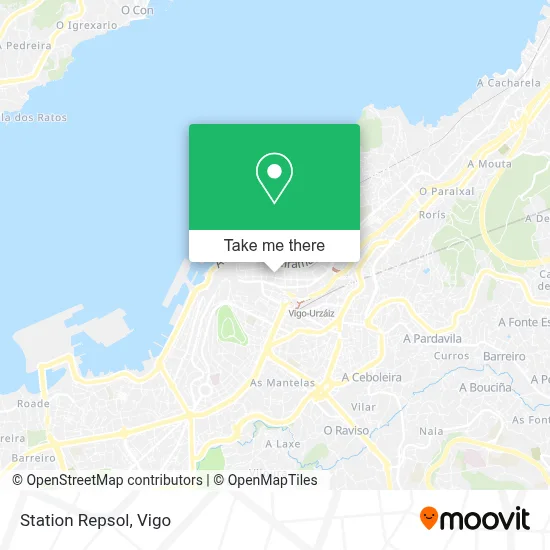 Station Repsol map