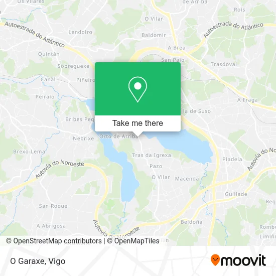 O Garaxe map