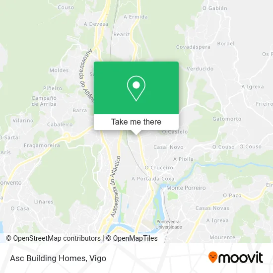 Asc Building Homes map