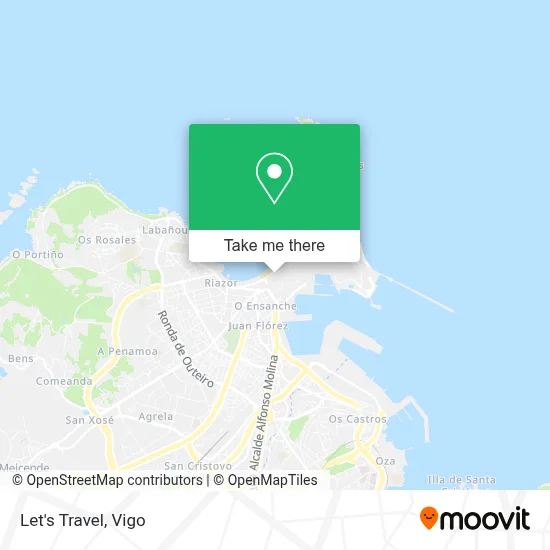 Let's Travel map