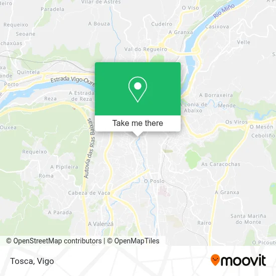 Tosca map