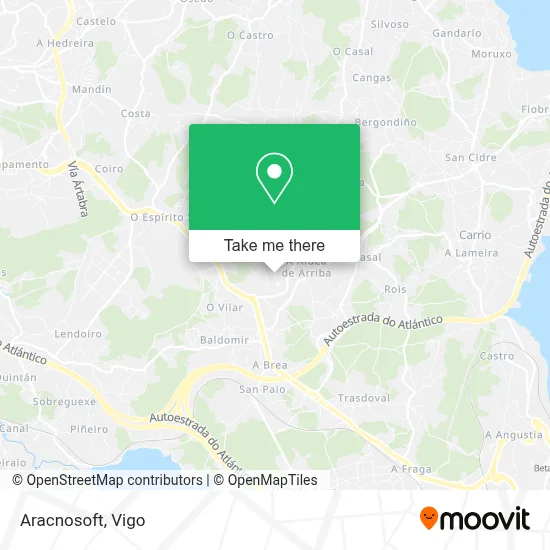 Aracnosoft map