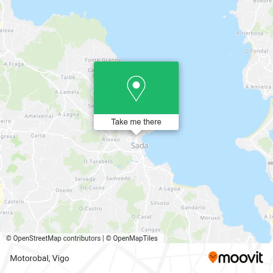Motorobal map