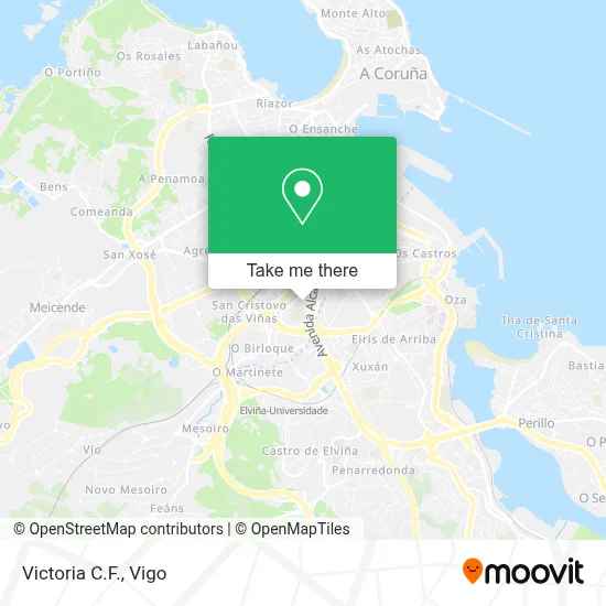 Victoria C.F. map