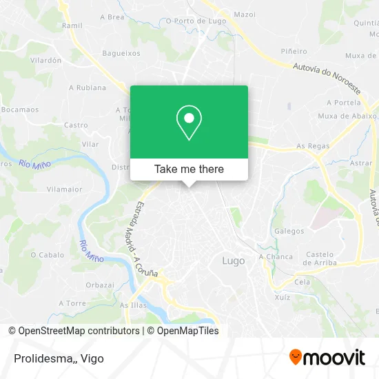 Prolidesma, map