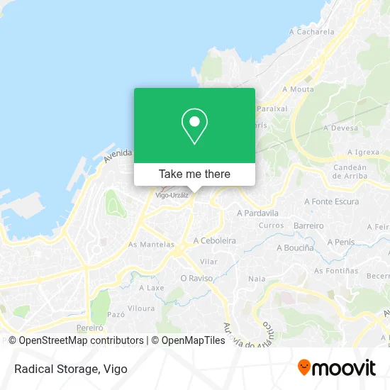 Radical Storage map
